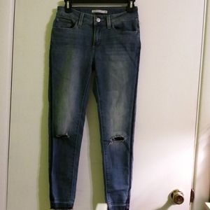 Levis super skinny jeans